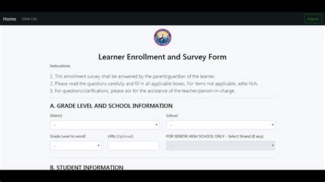 DepEDZN Online Enrollment Tutorial and How to Retrieve/Print .
